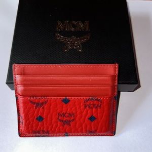 Pre-owned Men’s Money Clip Mini/Card Holder MCM